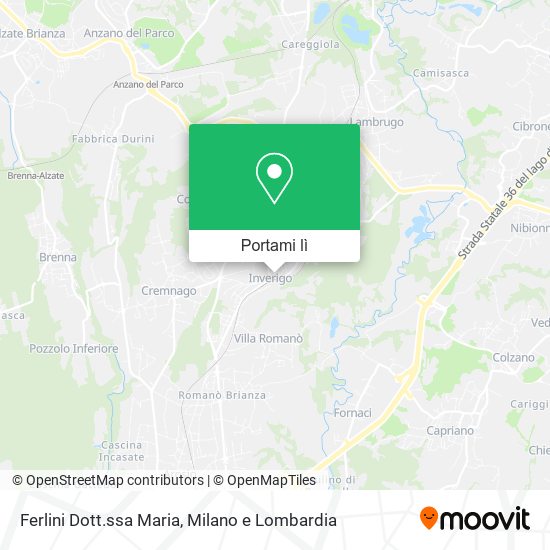 Mappa Ferlini Dott.ssa Maria