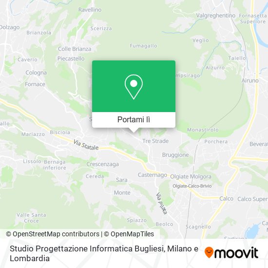 Mappa Studio Progettazione Informatica Bugliesi