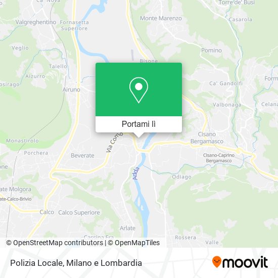 Mappa Polizia Locale