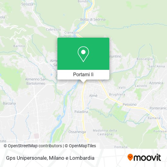 Mappa Gps Unipersonale