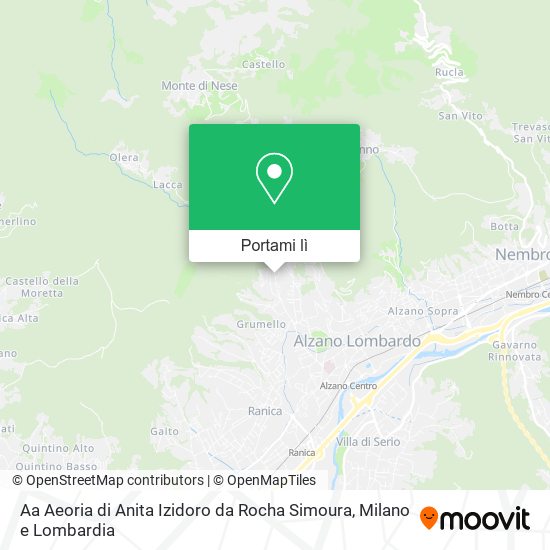 Mappa Aa Aeoria di Anita Izidoro da Rocha Simoura