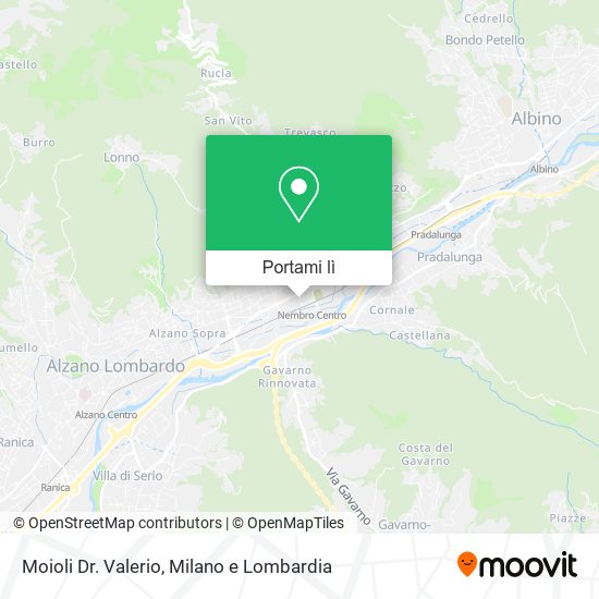 Mappa Moioli Dr. Valerio