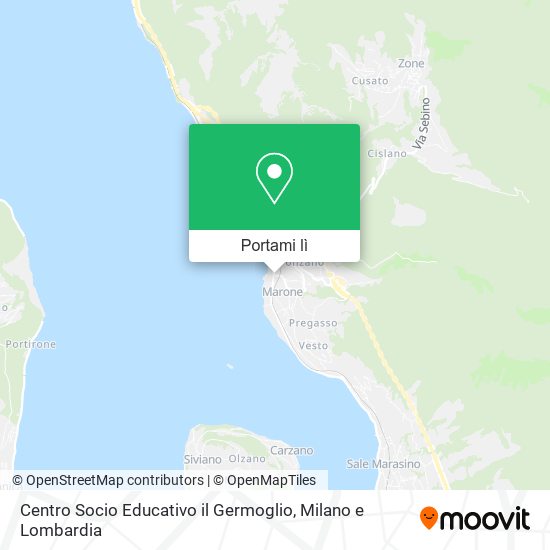 Mappa Centro Socio Educativo il Germoglio