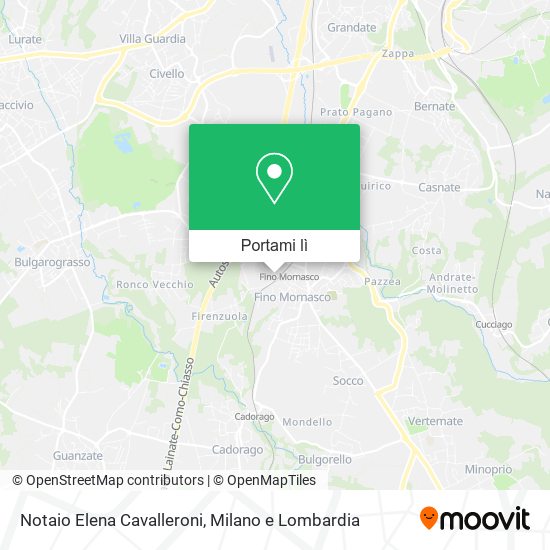 Mappa Notaio Elena Cavalleroni