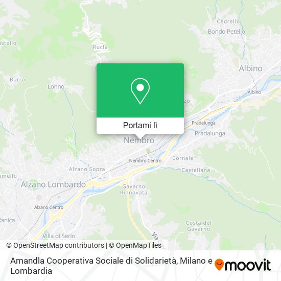 Mappa Amandla Cooperativa Sociale di Solidarietà