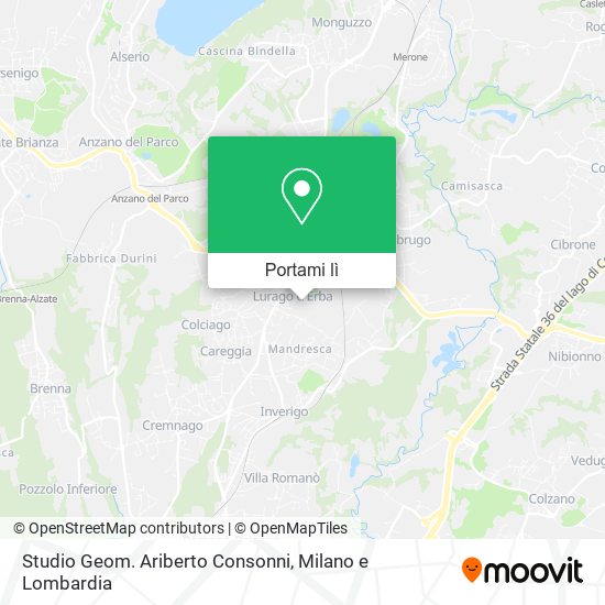 Mappa Studio Geom. Ariberto Consonni