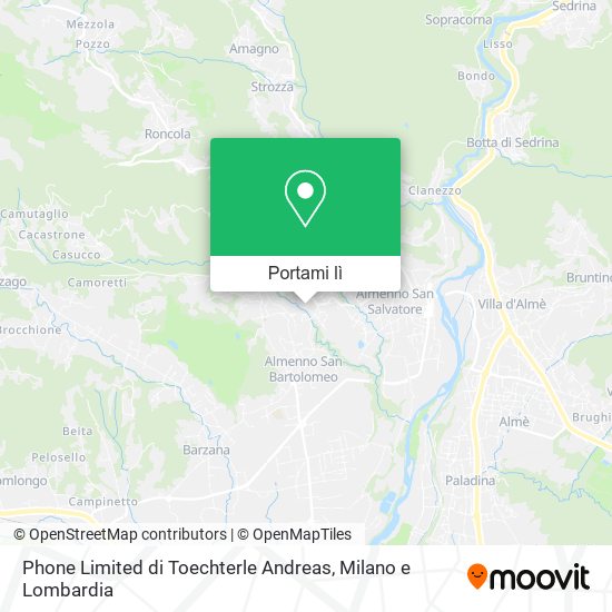 Mappa Phone Limited di Toechterle Andreas