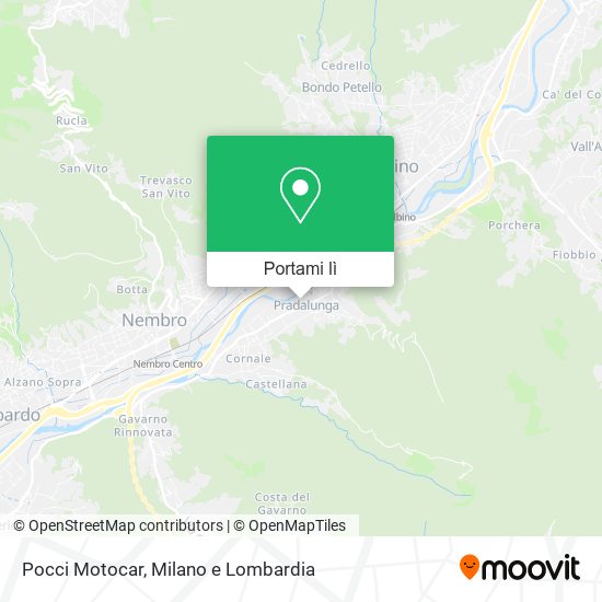 Mappa Pocci Motocar