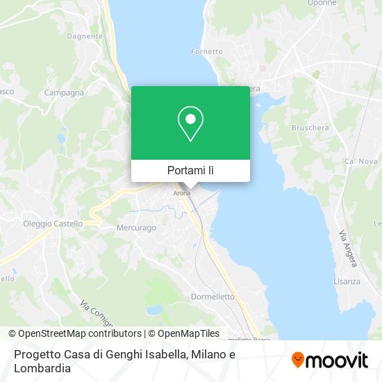 Mappa Progetto Casa di Genghi Isabella