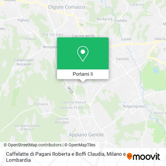 Mappa Caffelatte di Pagani Roberta e Boffi Claudia