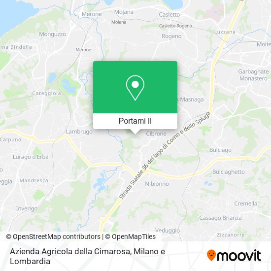 Mappa Azienda Agricola della Cimarosa