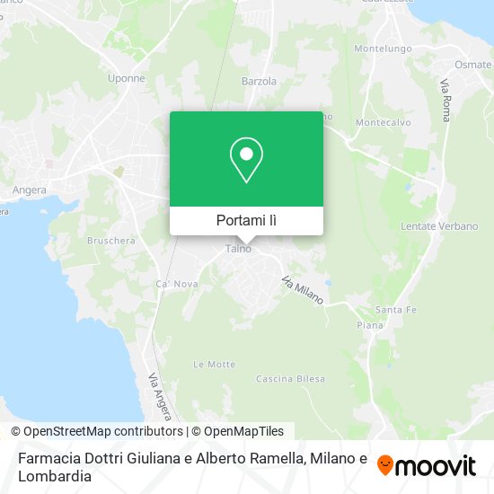 Mappa Farmacia Dottri Giuliana e Alberto Ramella