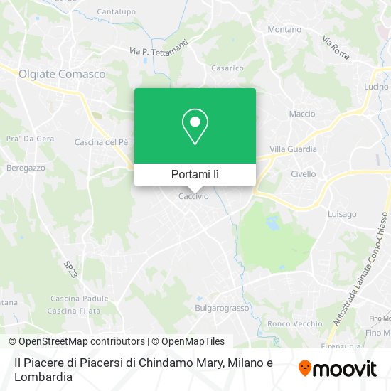 Mappa Il Piacere di Piacersi di Chindamo Mary