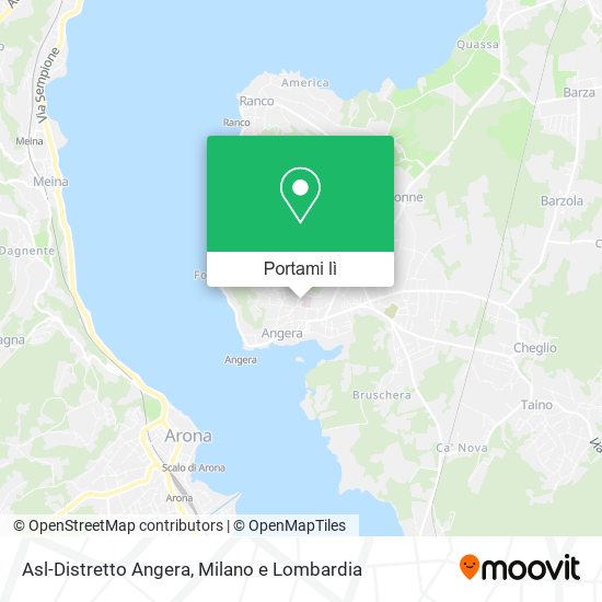 Mappa Asl-Distretto Angera