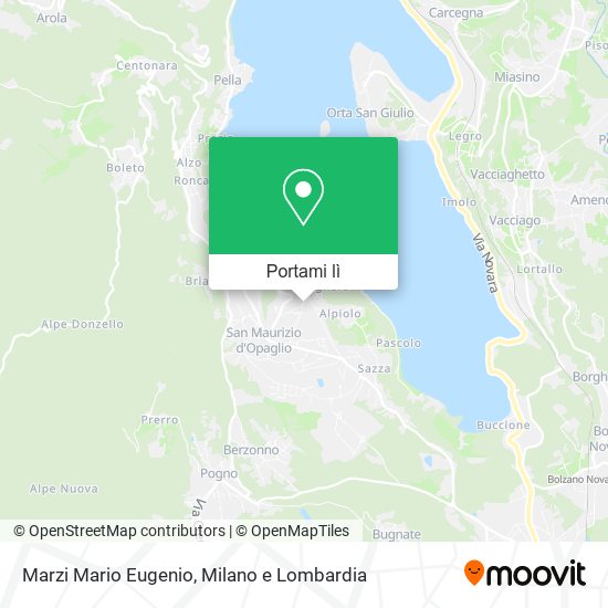 Mappa Marzi Mario Eugenio
