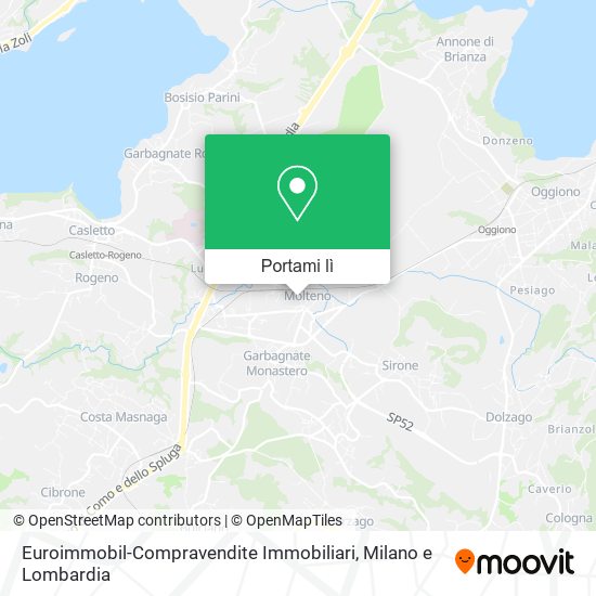 Mappa Euroimmobil-Compravendite Immobiliari