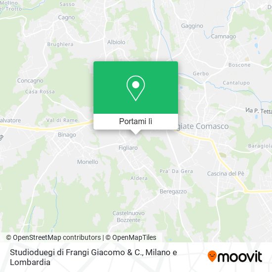 Mappa Studioduegi di Frangi Giacomo & C.