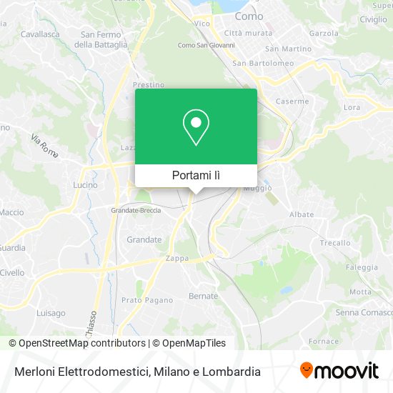 Mappa Merloni Elettrodomestici
