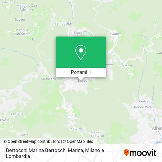 Mappa Bertocchi Marina Bertocchi Marina