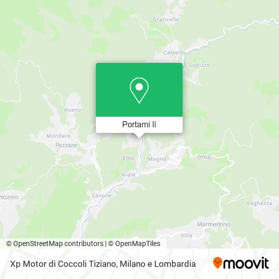 Mappa Xp Motor di Coccoli Tiziano