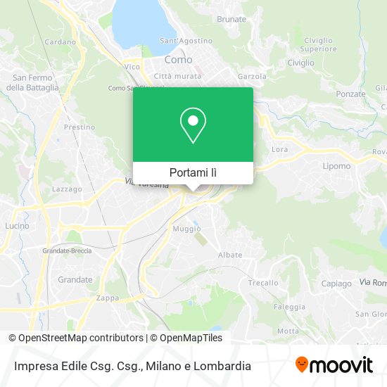 Mappa Impresa Edile Csg. Csg.