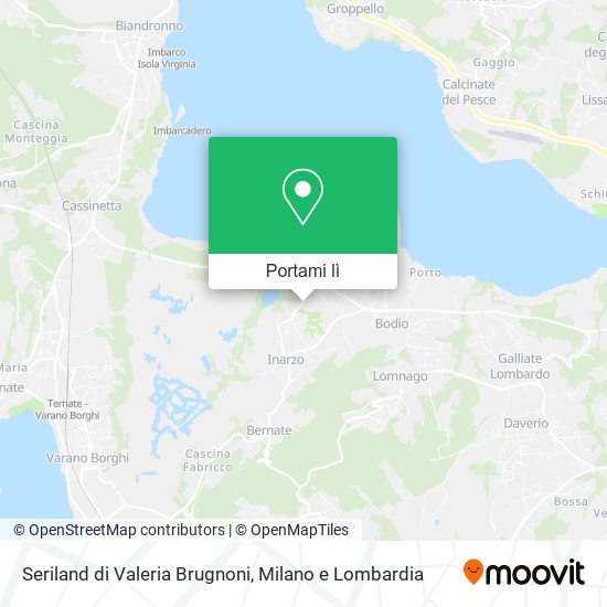 Mappa Seriland di Valeria Brugnoni