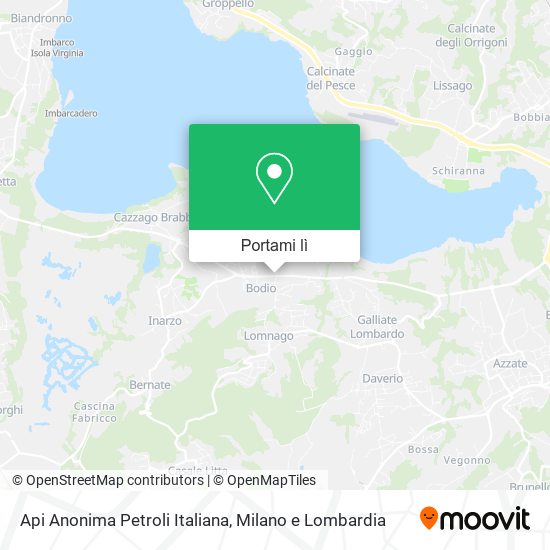 Mappa Api Anonima Petroli Italiana