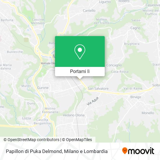 Mappa Papillon di Puka Delmond