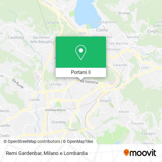 Mappa Remi Gardenbar