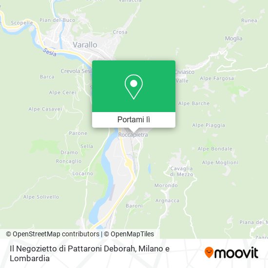 Mappa Il Negozietto di Pattaroni Deborah