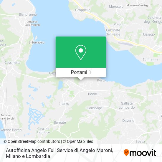 Mappa Autofficina Angelo Full Service di Angelo Maroni