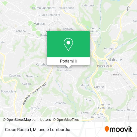Mappa Croce Rossa I