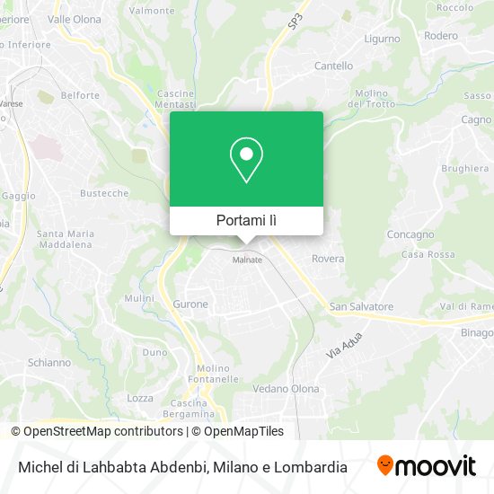 Mappa Michel di Lahbabta Abdenbi