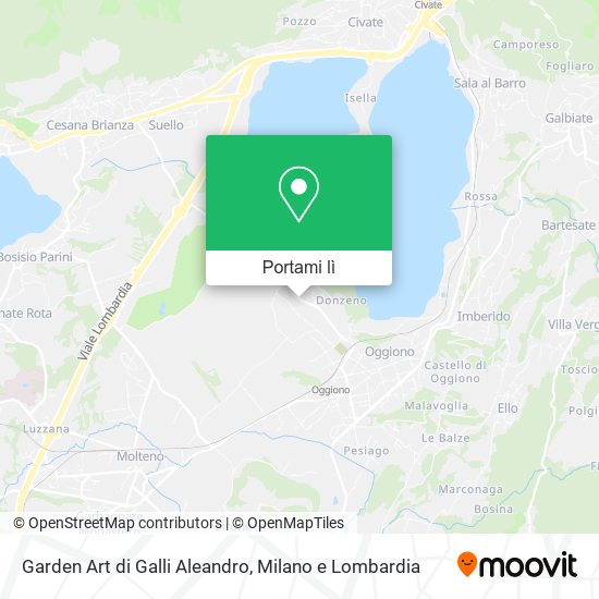 Mappa Garden Art di Galli Aleandro