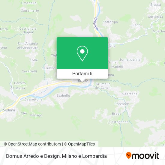Mappa Domus Arredo e Design