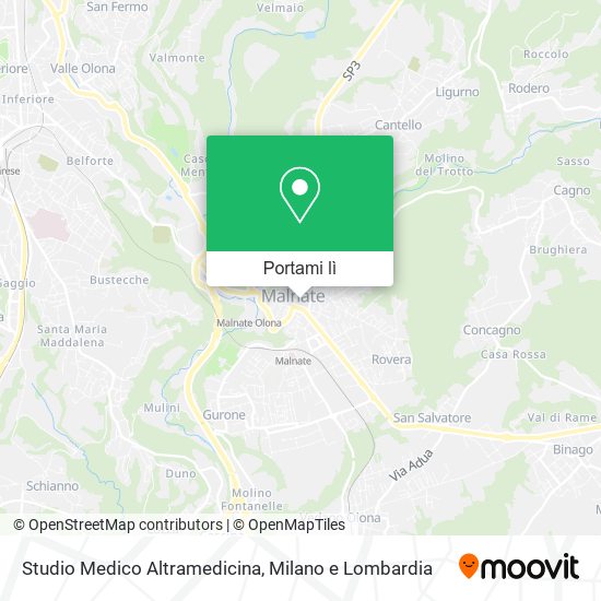 Mappa Studio Medico Altramedicina