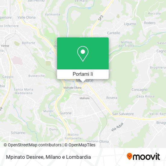 Mappa Mpinato Desiree