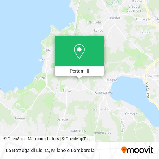 Mappa La Bottega di Lisi C.