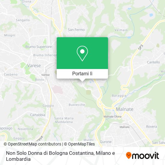 Mappa Non Solo Donna di Bologna Costantina
