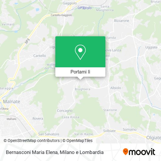 Mappa Bernasconi Maria Elena