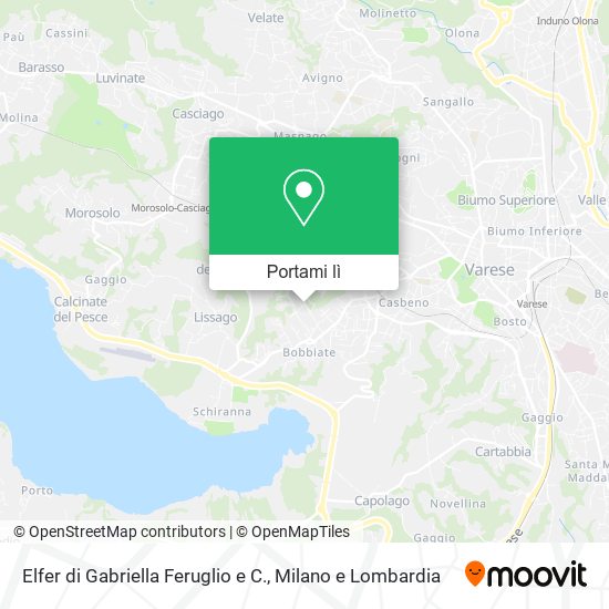 Mappa Elfer di Gabriella Feruglio e C.