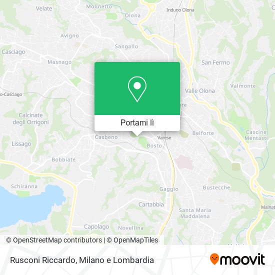 Mappa Rusconi Riccardo