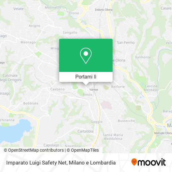 Mappa Imparato Luigi Safety Net