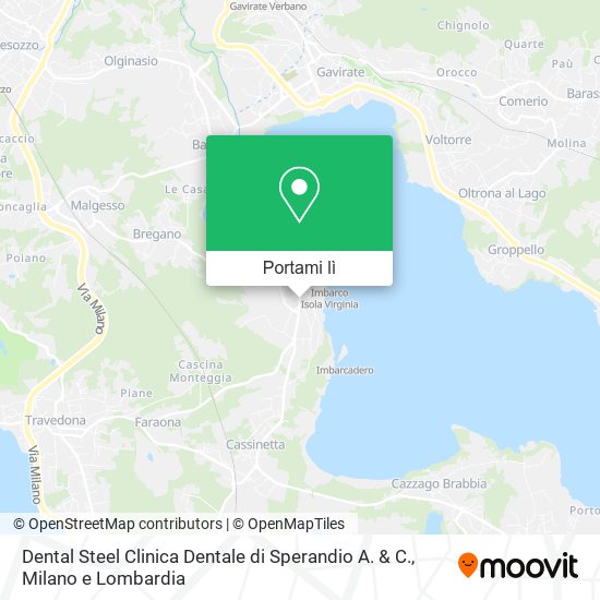 Mappa Dental Steel Clinica Dentale di Sperandio A. & C.