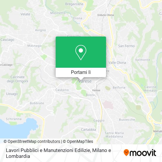 Mappa Lavori Pubblici e Manutenzioni Edilizie