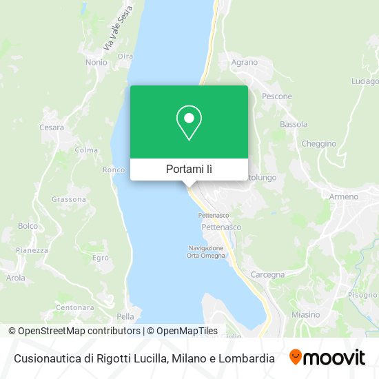 Mappa Cusionautica di Rigotti Lucilla