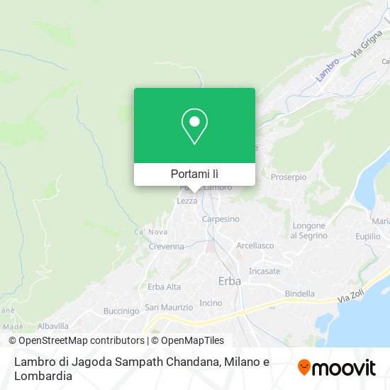 Mappa Lambro di Jagoda Sampath Chandana