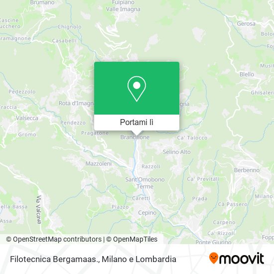 Mappa Filotecnica Bergamaas.