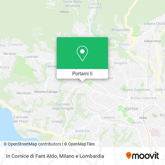 Mappa In Cornice di Fant Aldo