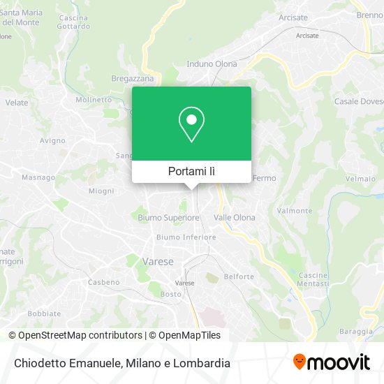 Mappa Chiodetto Emanuele